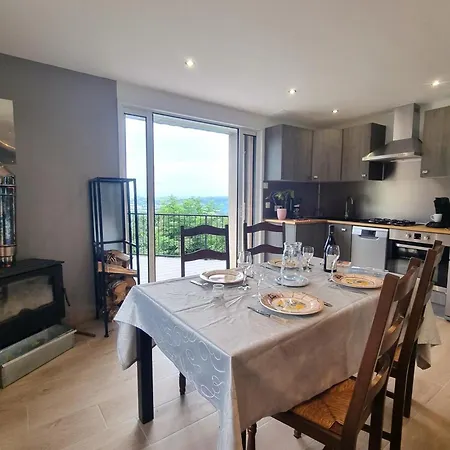 Renove Avec Terrasse Panoramique Et Confort A Saint-chamond, Proche Saint-etienne Et Lyon - Fr-1-496-324 Hébergement de vacances Saint-Chamond